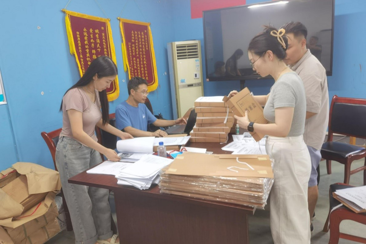 信息工程学院组织整理教学运行材料